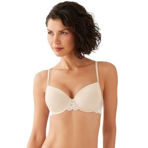 Wacoal Embrace Lace Petite Push-up Bra, 30B, Sand/Ivory