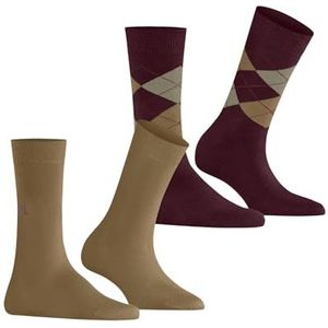 Burlington - Everyday X-Mas - Dames Sokken - Veelkleurig - 2 Paar - Katoen Gedessineerd
