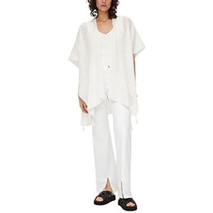 s.Oliver dames poncho, Crème 0210, 1