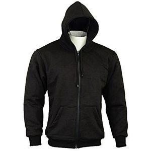 Bikers Gear Australia Hoodie voor dames, motorjas, zwart, 40