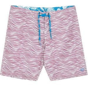 Panareha Heren Boardshorts Gemaakt van Gerecycled Polyester BINGIN Roze (30), vingerhoedskruid, 40