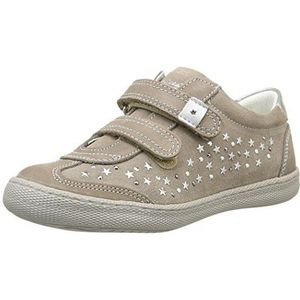 Primigi Orthia E, gymschoenen voor meisjes, Beige Talpa Antracite, 26 EU