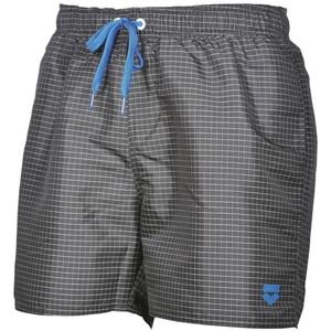 arena Yarn Dyed Boxer Zwemshorts voor heren, sneldrogend, trekkoord, zijzakken, zacht materiaal