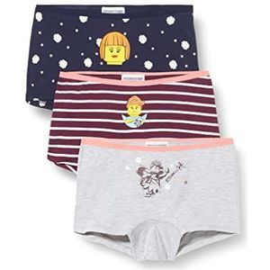 LEGO Hipster-broekje voor meisjes, grijs melange, 152 cm