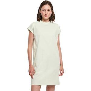Build Your Brand - Turtle Shoulder Dress - Damesshirt - Light Mint - 100% Katoen
