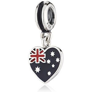 Pandora dames-bedel Australië 925 zilver emaille - 791415ENMX