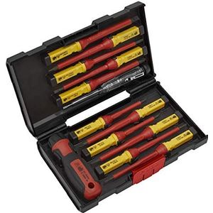 Sealey AK6128 13-delige verwisselbare schroevendraaierset - VDE-goedgekeurd