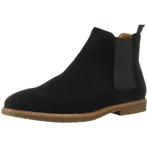 Steve Madden Highline Chelsea Boot voor heren, Zwart Suede, 42 EU