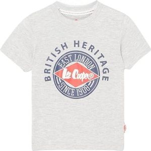 Lee Cooper T-shirt voor jongens, grijs., 6 Jaren