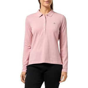 GANT Slim Shield LS Pique Polo, roze (dusty pink), S