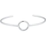 Elli PREMIUM Armbanden Armreif Kreis Circle Geo Minimal Basic 925 Silber