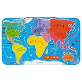 Janod Puzzel - Magnetic World - Engels