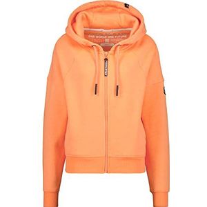 ALIFE and Kickin JesseAK A Sweatjack met capuchon voor dames, sweatjack, Tangerine Melange, L