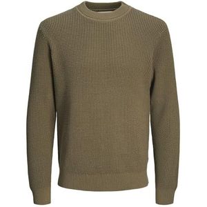 Jack&jones - Jprccviggo Waffle Knit Crew Neck - Heren - Gebreide Truien