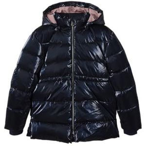 NAME IT Nkfmint Puffer Jacket Shiny voor meisjes, Dark Sapphire, numeric_152