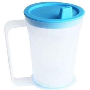PEPE - Trinkbecher für Senioren, Drinkbeker met Handvat en Deksel, BPA-Free Beker voor Volwassenen, Drinkbekers voor Senioren, Disabled Cups for Adults, Spouted Cups