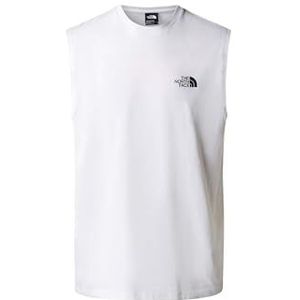 The North Face Simple Dome Ondershirt Tnf White XL