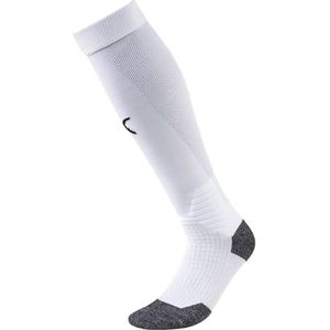 PUMA Unisex, Team LIGA Socks Socken, White-Black, 4