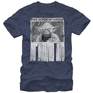 Star Wars ر ار ا ا ا Camiseta wijsheidStar Wars woorden van wijsheid T-Shirt, Hei marine, 4XL