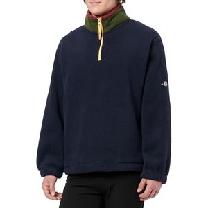GANT Colorblock fleece, evening blue, S
