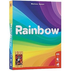 Rainbow - Kaartspel: Maak regenbogen met jouw kaarten en die van je tegenspeler! Geschikt voor 2 spelers vanaf 7 jaar - 999 Games