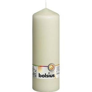 Bolsius Stompkaars, voor binnen en buiten, 200 x 70 mm, ivoor