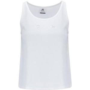 Russell Athletic Scarlett-tanktop voor dames, wit, medium, wit, M