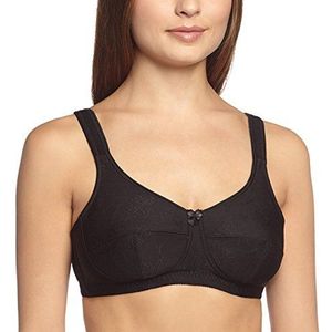 Sassa Dames zachte beha jaqcuard, zwart (00500), 80B