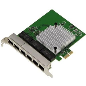 KALEA-INFORMATIQUE - PCIe x1 - Netwerkkaart - 6 Poorten RJ45 - Gigabit LAN - 10/100/1000 Mbps