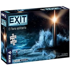 Devir - Exit puzzel: De vuurtoren Solitaire, bordspel, Escape Room, bordspel met vrienden, bordspellen 2 spelers (BGEXITPZ2)