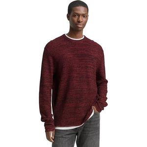 Tom Tailor Denim - Gebreide Pullover - Mêlee - Regular Fit - Katoenmix