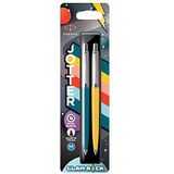 Parker Jotter Originals Balpennen | Glam Rock Collectie | Pauw Blauw & Zonneschijn Geel | Blauwe Inkt | 2 Count