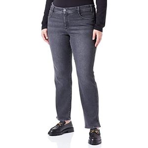 TRIANGLE Dames Jeans Slim, donkergrijs, W46 / L30, donkergrijs, 46W x 30L