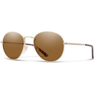 Smith PREP Matte Gold/Brown 53/19/145 Unisex Zonnebrillen