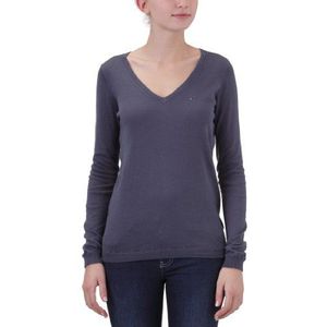 Tommy Hilfiger dames shirt met lange mouwen slim fit, 1657601703/ Hayley vn sweater l/s