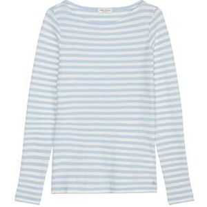 Marc O'Polo - 502219652597 - T-shirt - Gestreept - Biologisch Katoen