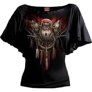 Spiral - Cry Of The Wolf - T-shirt - Zwart - Dames
