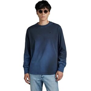 G-STAR RAW Lash Sweatshirt, Blauw (Rank Blue Sprayed D18231-b782-g205), M