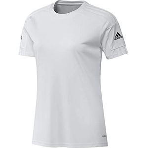 adidas dames T-shirt met korte mouwen Squadra 21 Jersey, White / White / Black, S