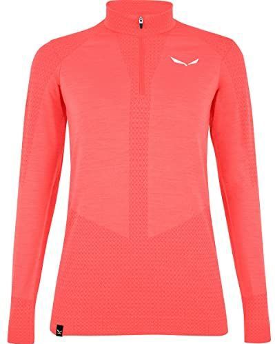 Zebru - Half Zip-top - Trui - Zwart - Merinowol