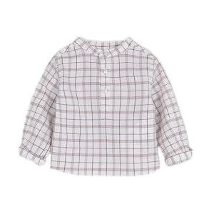 Gocco Geruit overhemd, roze, koper, normaal voor baby's, roze koper, 9-12 Maanden