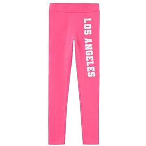 NAME IT meisjes leggings, Roze Flambé, 134 cm