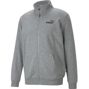 PUMA Heren Essential Track Sweatshirt, Grey Heather, XL