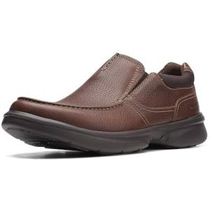 Clarks Bradley gratis instapper voor heren, Bruin, 39.5 EU