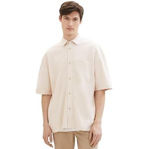 TOM TAILOR Denim Herenhemd, 27609 - Koud Beige, M