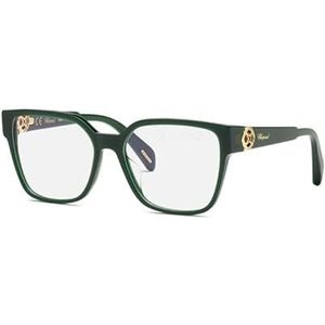 Chopard bril voor dames, Glanzend, volledig groen, 55