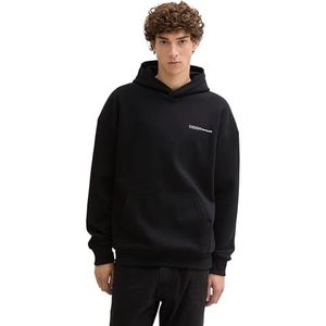 TOM TAILOR - 29999 - Sweatshirt - Zwart - Hoodie