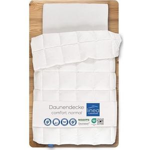 Böhmerwald comfort donzen dekbed, geschikt voor mensen met allergie, 90% dons / 10% veren, vulgewicht: 1230gr warmteklasse: normaal, afmeting: 220x240 cm, OEKO-TEX STANDARD 100