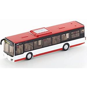 siku 3734, City Bus, 1:50, Metal/Plastic, Functional doors, Red/White