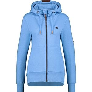 ALIFE AND KICKIN YasminAK A Sweatjack met capuchon voor dames, Azure Melange, L